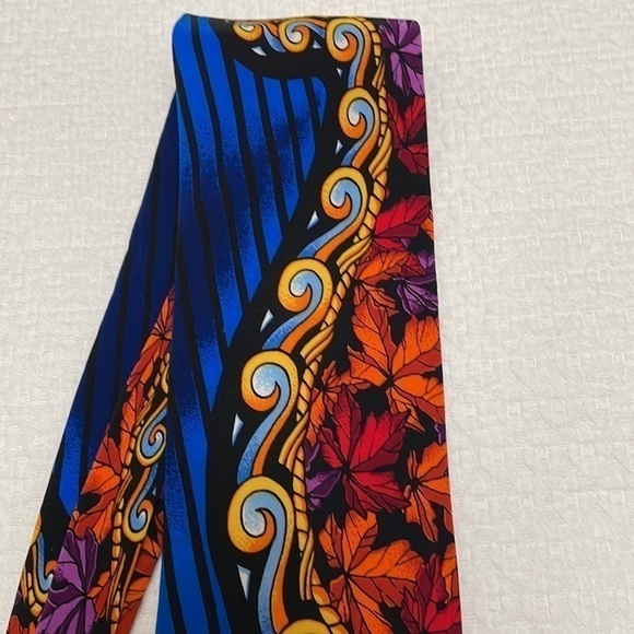 Rush Limbaugh No Boundaries Collection 100% Silk Tie—Colorful! Excellent Cond! - Picture 3 of 7